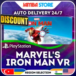 Marvel's Iron Man VR · PS4 · TR/UA/IN/PL/US · AUTO 24/7 · DISCOUNT 10.09