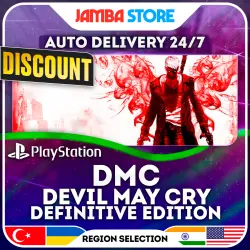DmC Devil May Cry: Definitive Edition · PS4 · TR/UA/IN/PL/US · AUTO 24/7 · DISCOUNT