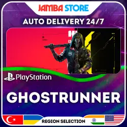 Ghostrunner · PS4/PS5 · TR/UA/IN/US · AUTO 24/7