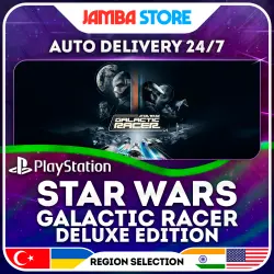 STAR WARS: Galactic Racer Deluxe Edition · PS5 · TR/UA/IN/US · AUTO 24/7