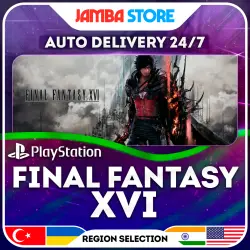 FINAL FANTASY XVI · PS5 · TR/UA/IN/US · AUTO 24/7