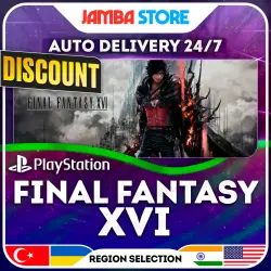 FINAL FANTASY XVI · PS5 · TR/UA/IN/PL/US · AUTO 24/7 · DISCOUNT 13.08