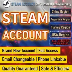 Region Russia | Fresh Steam Account | Full Access + EMAIL