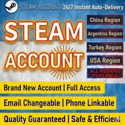Region Argentina | Fresh Steam Account | Full Access + EMAIL