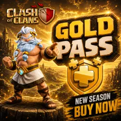 GOLD PASS → CLASH OF CLANS → ALL REGIONS