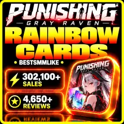 Punishing Gray Raven Rainbow Cards | by UID | Auto