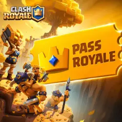 NEW PASS ROYALE → DIAMOND PASS → CLASH ROYALE → ANY REGION