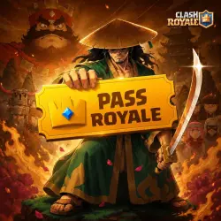 PASS ROYALE → CLASH ROYALE → DIMOND PASS → ANY REGION
