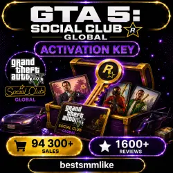 GTA 5 (GTA V) Rockstar / Social Club Global Key | Activation Key