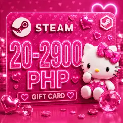 20₱ - 2900₱ | АВТОВЫДАЧА | Steam Gift Card Филиппины