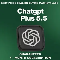 ChatGPT 5.5 PLUS | 24/7 | 1 MONTH SUBSCRIPTION | OFFICIAL ACTIVATION | TO YOUR ACCOUNT