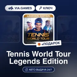 Tennis World Tour Legends Edition (Steam Ключ) РФ-СНГ-МИР + ПОДАРОК