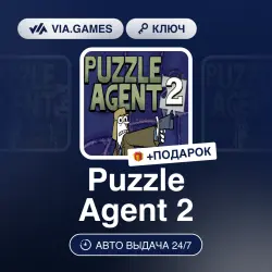Puzzle Agent 2 (Steam Key) RU-CIS-WORLDWIDE + GIFT