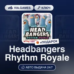 Headbangers Rhythm Royale (Steam Ключ) РФ-СНГ-МИР + ПОДАРОК