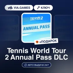 Tennis World Tour 2 Annual Pass DLC (Steam Key) RU-CIS-WORLDWIDE + GIFT