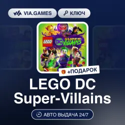 LEGO DC Super-Villains (Steam Key) European Union + GIFT