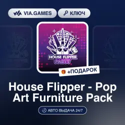 House Flipper - Pop Art Furniture Pack DLC (Steam Key) RU-CIS-WORLDWIDE + GIFT