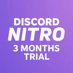 Discord Nitro - 3 Months Trial Subscription (Official Key) RU-CIS-WORLDWIDE + GIFT