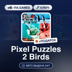Pixel Puzzles 2 Birds (Steam Ключ) РФ-СНГ-МИР + ПОДАРОК