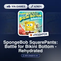 SpongeBob SquarePants: Battle for Bikini Bottom - Rehydrated (Steam Ключ) РФ-СНГ + ПОДАРОК