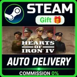 Hearts of Iron IV: General Edition Steam PC Gift AUTO DELIVERY