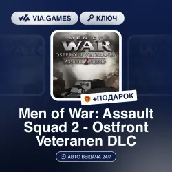 Men of War: Assault Squad 2 - Ostfront Veteranen DLC (Steam Ключ) РФ-СНГ + ПОДАРОК