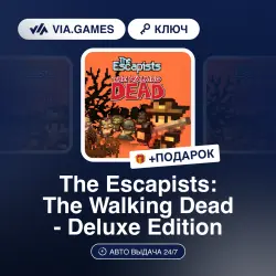 The Escapists: The Walking Dead - Deluxe Edition (Steam Ключ) РФ-СНГ-МИР + ПОДАРОК