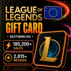 LoL RP Codes 100–13500 EU | West/Nordic/East | League Of Legends Gift Card