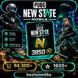 PUBG: New State Mobile Gift Card - NC | Digital Voucher