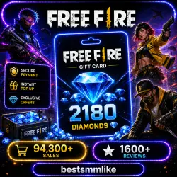 Free Fire Diamonds Gift Card