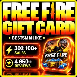 Free Fire Diamonds Gift Card