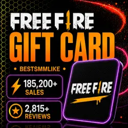 Free Fire Diamonds Gift Card