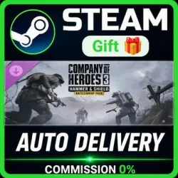 Company of Heroes 3: Hammer & Shield Battlegroup DLC STEAM PC GIFT AUTO DELIVERY DLC
