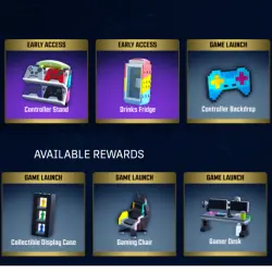 6/6 Controller Stand Drinks Fridge Twitch Drop