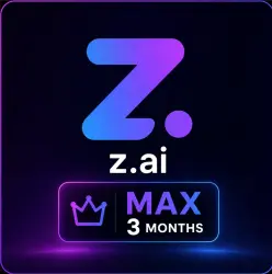 Z.ai MAX 3-Month Account – Premium Subscription (Limited Offer)