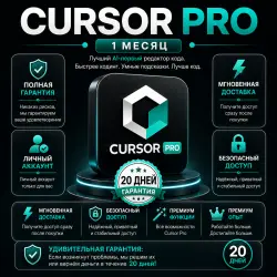 Cursor — Аккаунт Cursor | Полный доступ | Pro