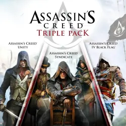 Assassin's Creed Triple Pack на PS4 и PS5 (3 в 1), с активацией