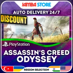 Assassin's Creed Odyssey · PS4 · TR/UA/IN/PL/US · AUTO 24/7 · DISCOUNT 27.08