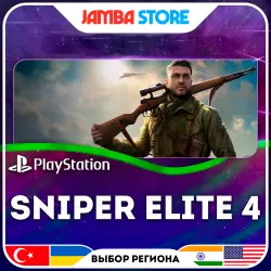 Sniper Elite 4 · PS4 · TR/UA/IN/US