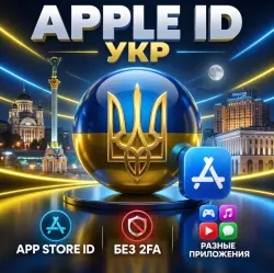 UA Apple ID Personal Account｜Ukraine Region App Store ID｜ shipping