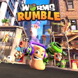 Worms Rumble на PS4 и PS5, с активацией