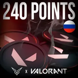 VALORANT 240 VP - PAYMENT CARD - RUSSIA ∙ AUTODELIVERY