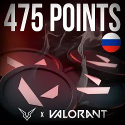 VALORANT 475 VP - PAYMENT CARD - RUSSIA ∙ AUTODELIVERY
