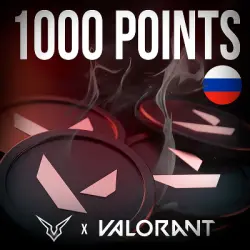 VALORANT 1000 VP RUSSIA KEY 24/7 AUTO