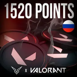 VALORANT 1520 VP RUSSIA KEY 24/7 AUTO