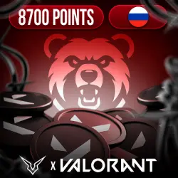 8700 VP VALORANT - xLelush RU ∙ АВТОДОСТАВКА