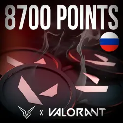 VALORANT 8700 VP RUSSIA KEY 24/7 AUTO
