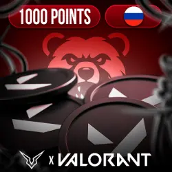 VALORANT xLelush 1000 VP РОССИЯ АВТОВЫДАЧА