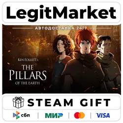 Ken Follett's The Pillars of the Earth / Steam АВТО / РУ + МИР
