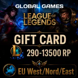 League of Legends 290-13500 RP EU West/Nord/East